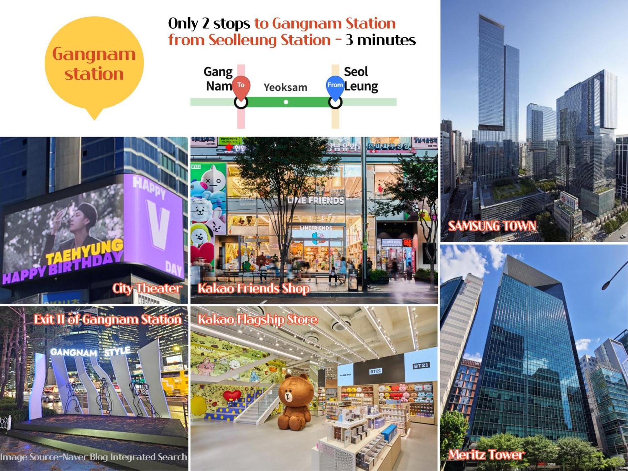 Cozy 401 3min From Seolleung Stationn Coex Jamsil *